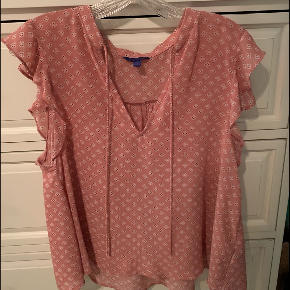 Flowy sheer blouse